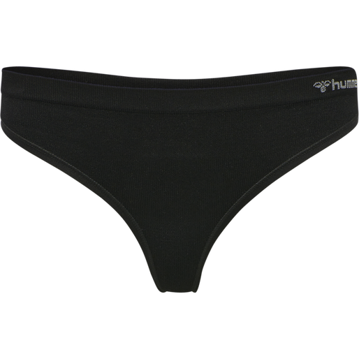 hmlJUNO SEAMLESS THONG, BLACK hmlJUNO SEAMLESS THONG, BLACK, packshot