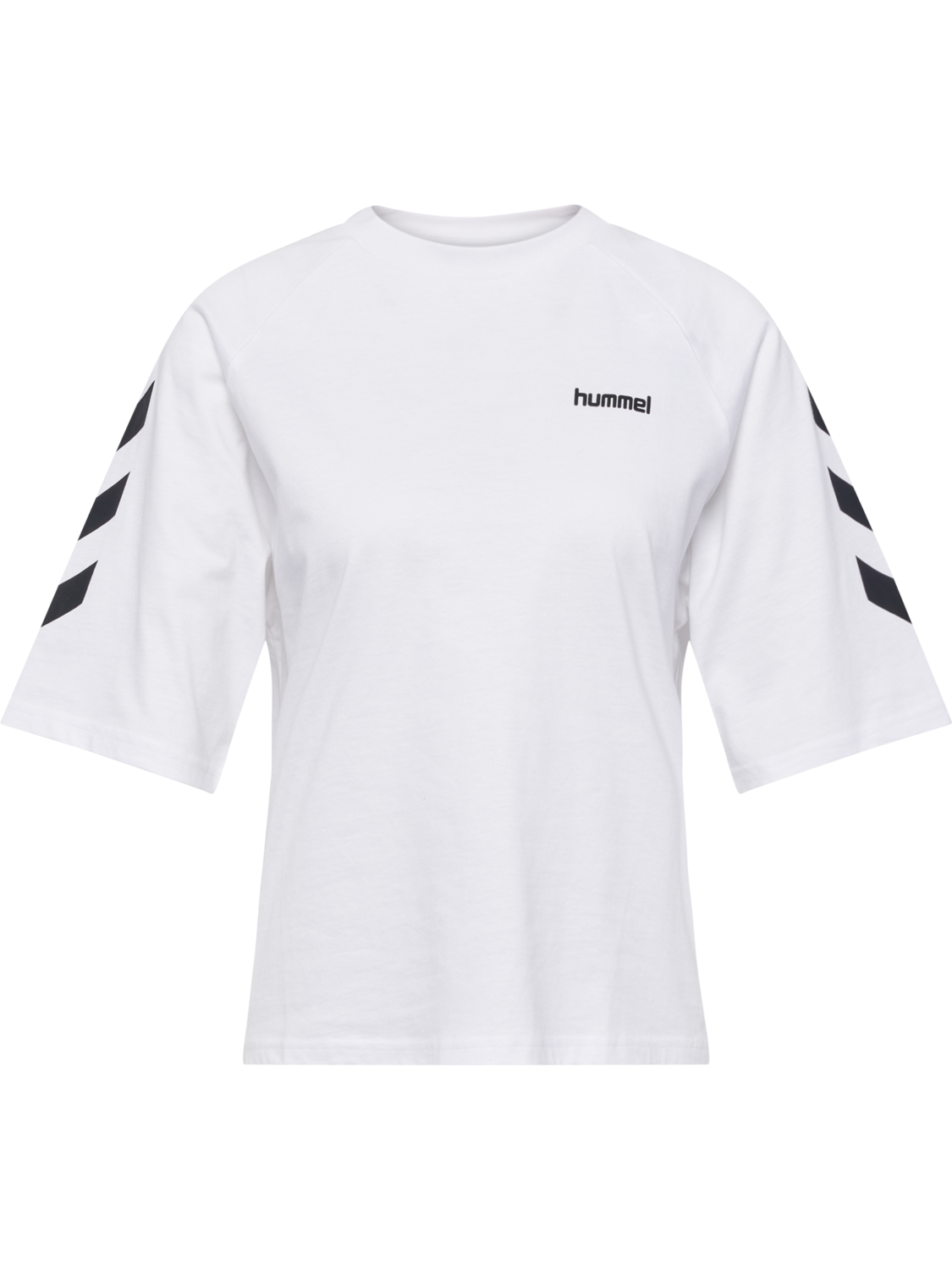 hmlKEEPER CHEVRON W T-SHIRT S/S, WHITE, packshot