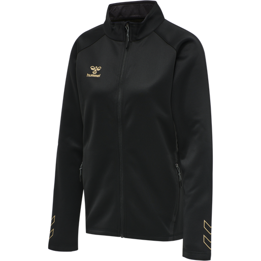 hmlCIMA XK ZIP JACKET WOMAN, BLACK, packshot