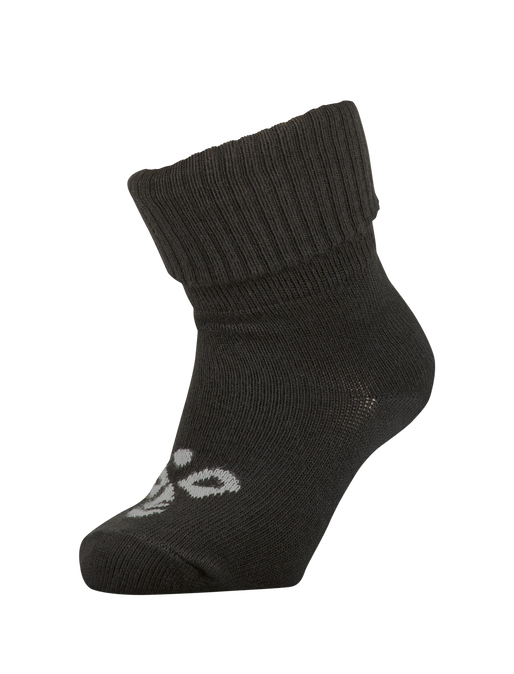 HMLSORA WOOL SOCKS, BLACK, packshot