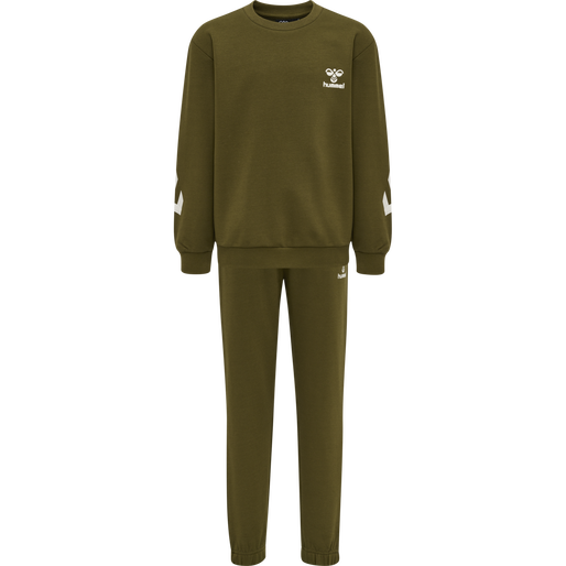 hmlVENTI TRACKSUIT, DARK OLIVE, packshot