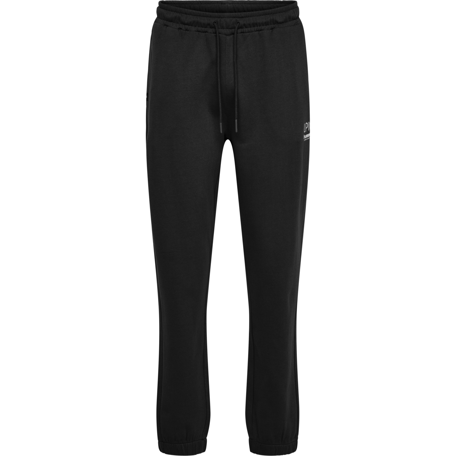 hmlLP10 LOOSE SWEATPANTS, BLACK, packshot