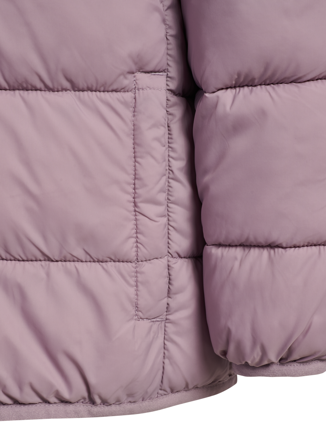 hmlJR LIGHTWEIGHT PUFFER JACKET, SEA FOG, packshot