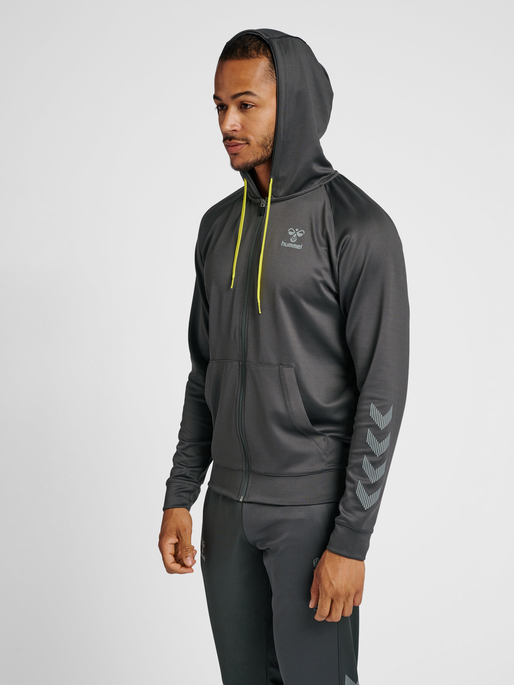 Hummel erkek on sale zip hoodie