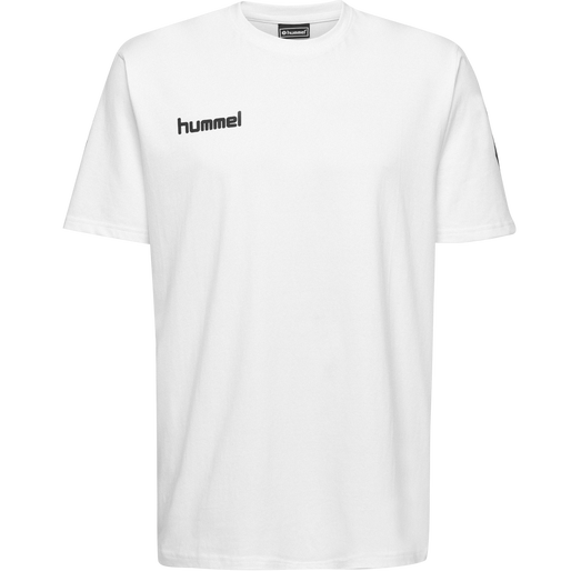 HUMMEL GO KIDS COTTON T-SHIRT S/S, WHITE, packshot