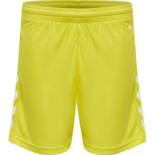 hmlCORE XK POLY SHORTS KIDS, BLAZING YELLOW, packshot