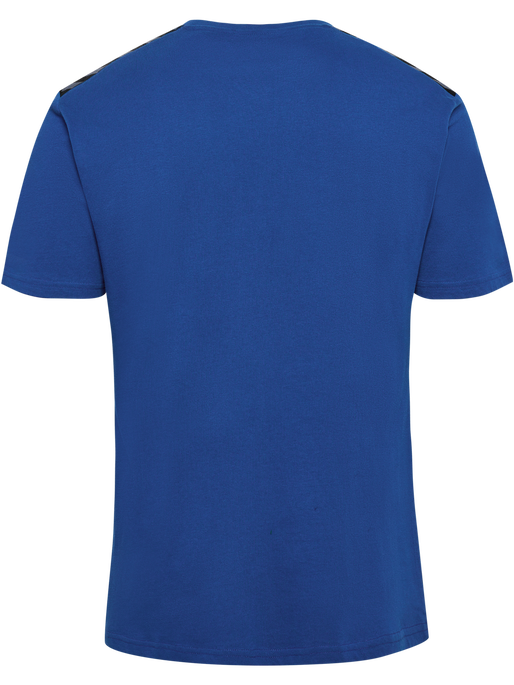 hmlAUTHENTIC CO T-SHIRT S/S, TRUE BLUE, packshot