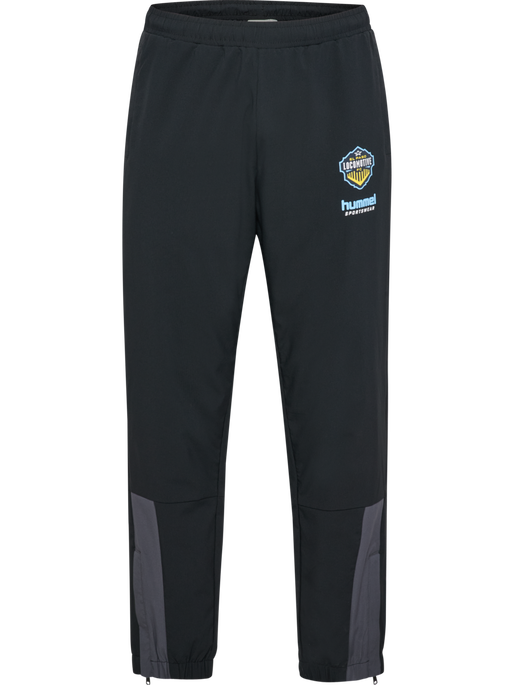 hmlLOOSE TRACK PANTS SW EL PASO, BLACK, packshot