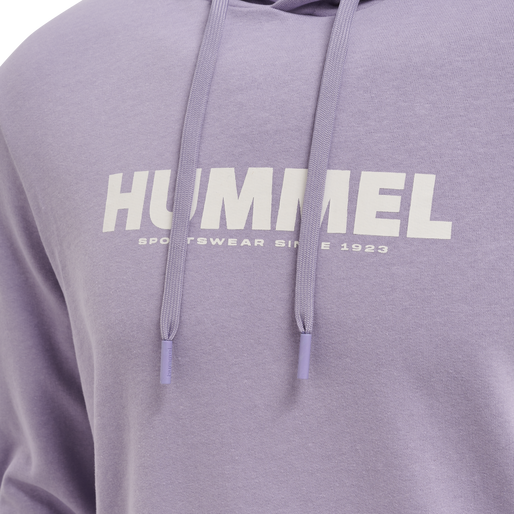 hmlLEGACY LOGO HOODIE, HEIRLOOM LILAC, packshot