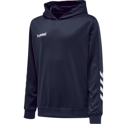 hmlPROMO KIDS POLY HOODIE, MARINE, packshot