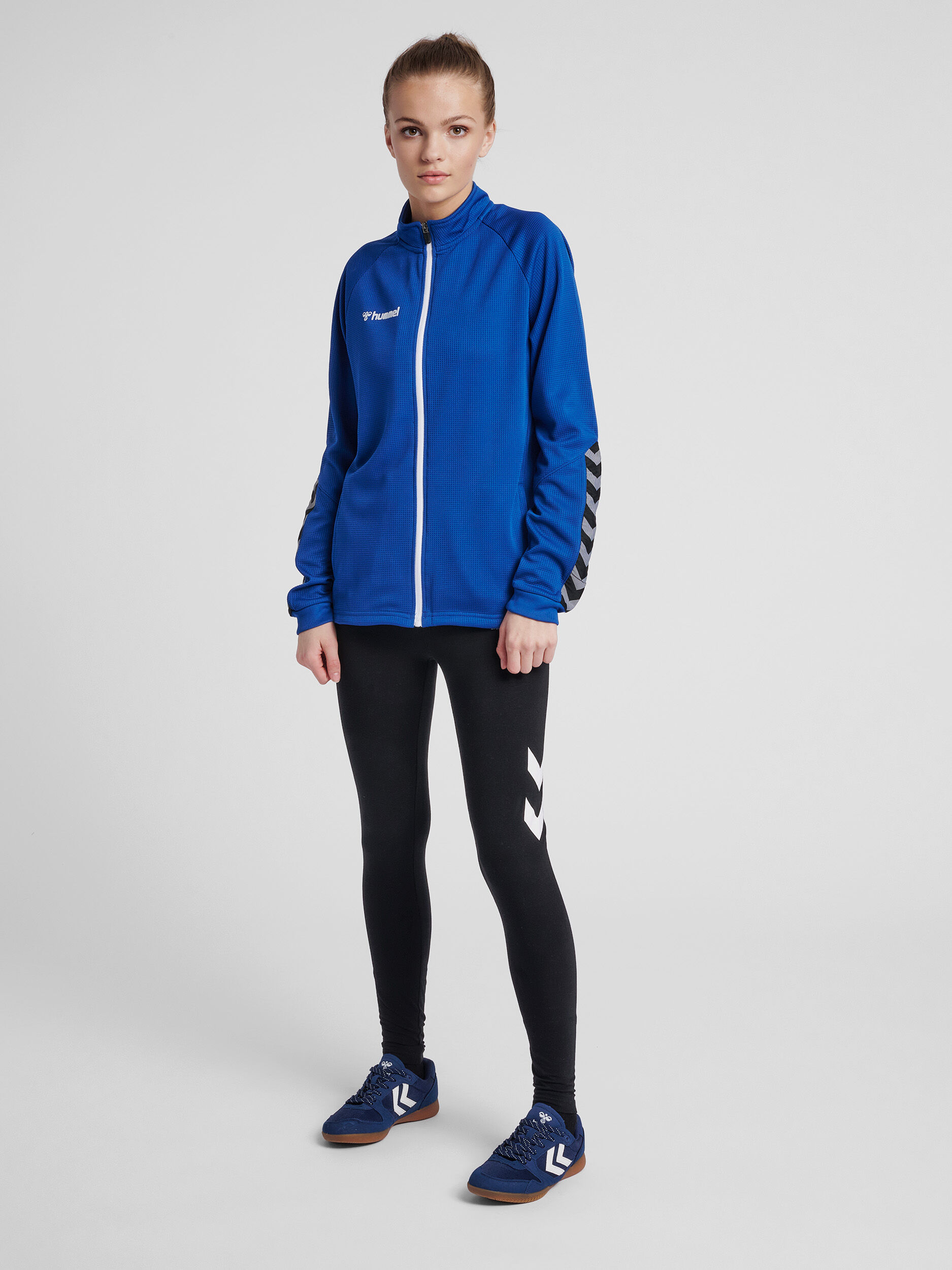 hummel AUTHENTIC WOMEN POLY ZIP JACKET TRUE BLUE hummelsport