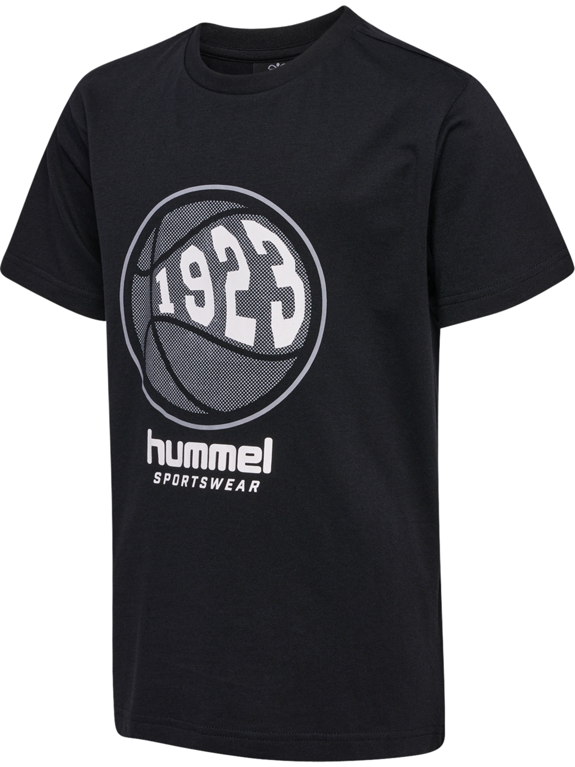 hmlLEO T-SHIRT S/S, BLACK, packshot