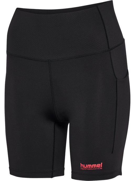 hmlHIIT INTENSITY HW SHORT TIGHTS, BLACK hmlHIIT INTENSITY HW SHORT TIGHTS, BLACK, packshot