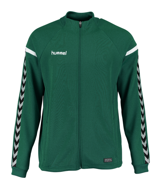 AUTH. CHARGE POLY ZIP JACKET, EVERGREEN, packshot
