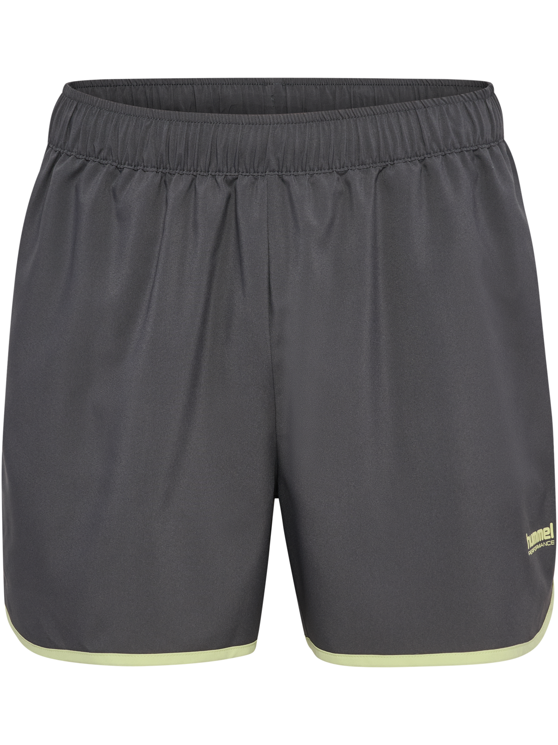 hmlPULSE HERITAGE SHORTS, BLACKENED PEARL, packshot