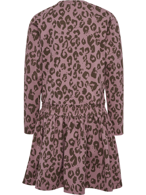 hmlMUSSE DRESS L/S, TWILIGHT MAUVE, packshot