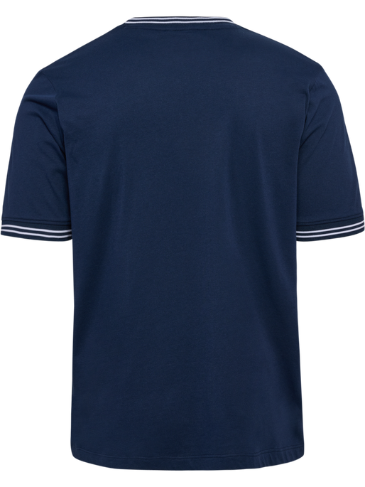 hmlPULSE RETRO T-SHIRT S/S, DRESS BLUES hmlPULSE RETRO T-SHIRT S/S, DRESS BLUES, packshot