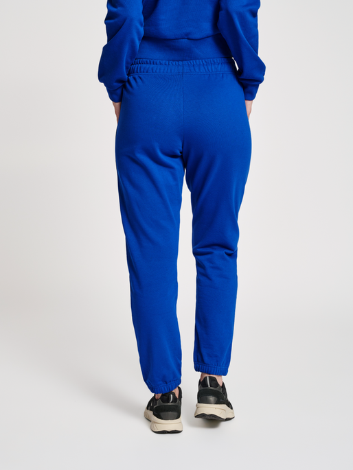 hmlLGC SHAI REGULAR PANTS, MAZARINE BLUE, model