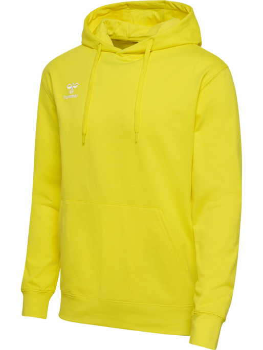 hmlGO 2.0 HOODIE, BLAZING YELLOW, packshot