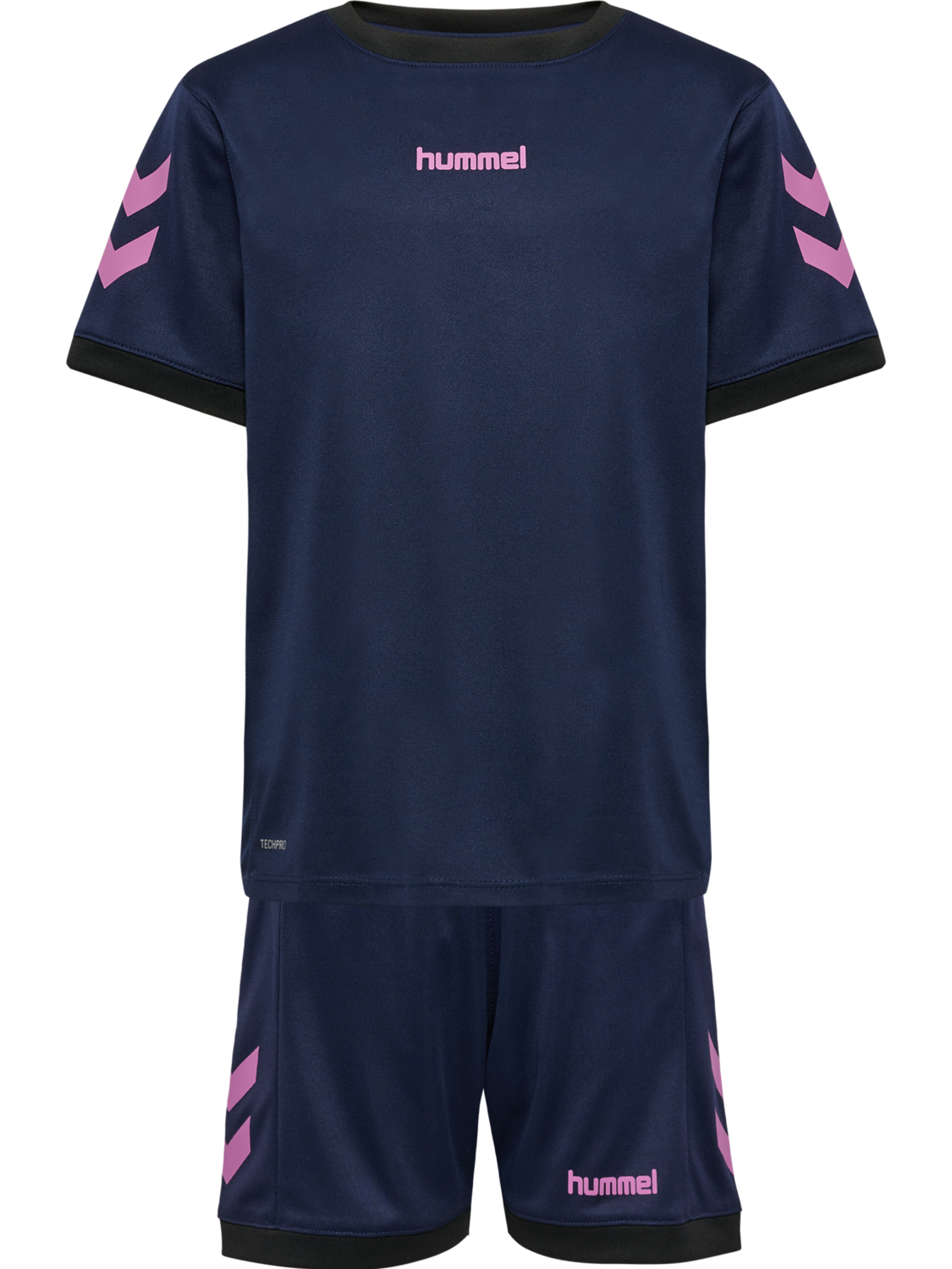 hmlBLAZE CLUB 26 POLY SET KIDS, MARINE/PINK, packshot