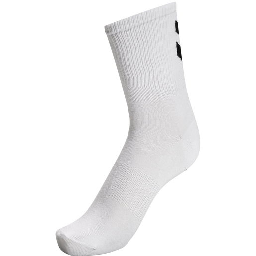 hmlCHEVRON 6-PACK SOCKS, WHITE/WHITE hmlCHEVRON 6-PACK SOCKS, WHITE/WHITE, packshot