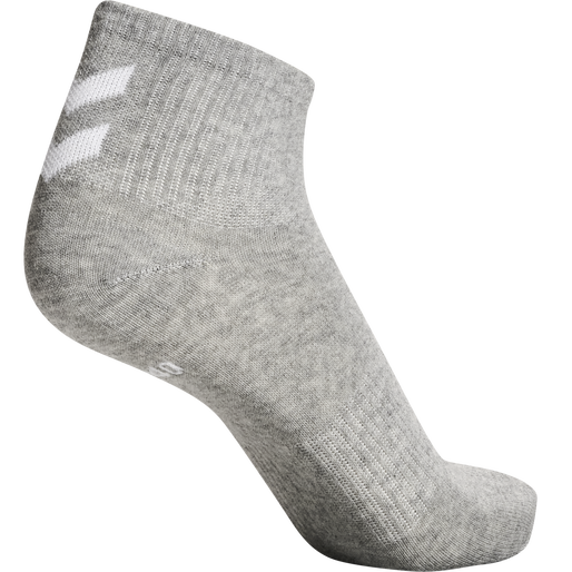 hmlCHEVRON 6-PACK  MID CUT SOCKS, BLACK/WHITE/GREY hmlCHEVRON 6-PACK  MID CUT SOCKS, BLACK/WHITE/GREY, packshot