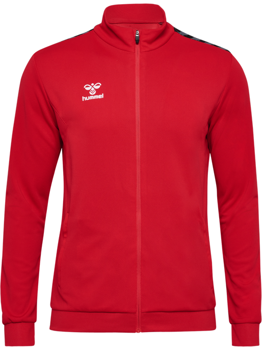 hmlAUTHENTIC PL ZIP JACKET, TRUE RED, packshot