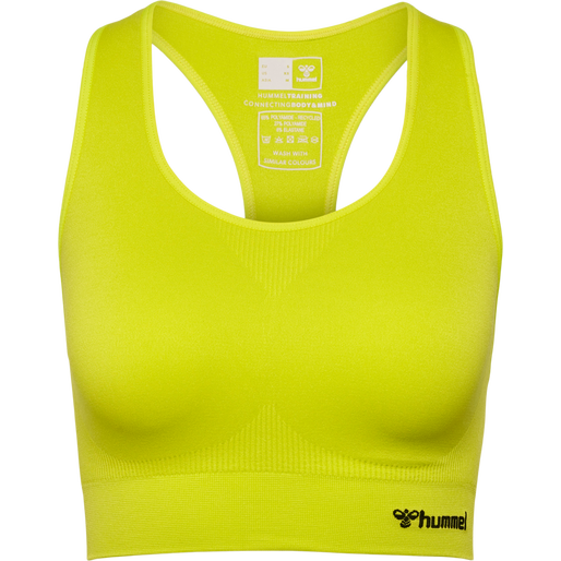 hmlTIF SEAMLESS SPORTS TOP, SULPHUR SPRING, packshot