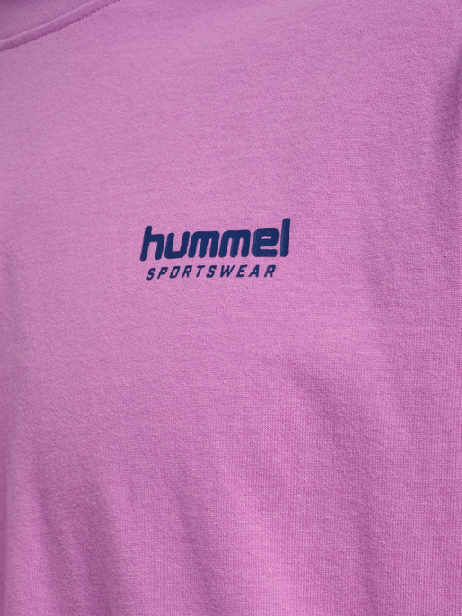 hmlLOOSE T-SHIRT S/S HEADBALL, VIOLET hmlLOOSE T-SHIRT S/S HEADBALL, VIOLET, packshot