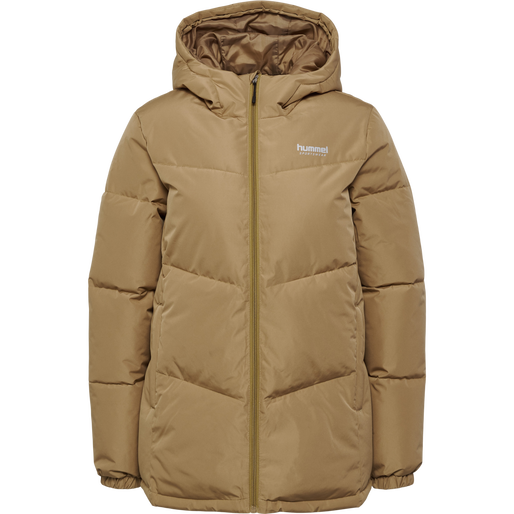 hmlLGC MIA PUFF JACKET, TIGERS EYE, packshot