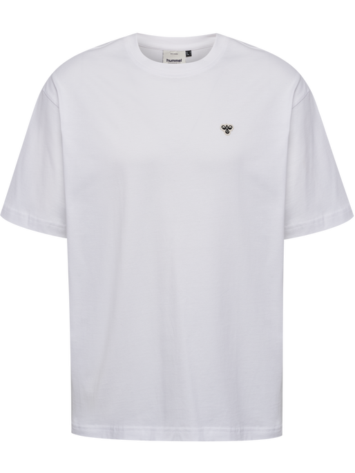 hmlLOOSE T-SHIRT BEE S/S, WHITE hmlLOOSE T-SHIRT BEE S/S, WHITE, packshot