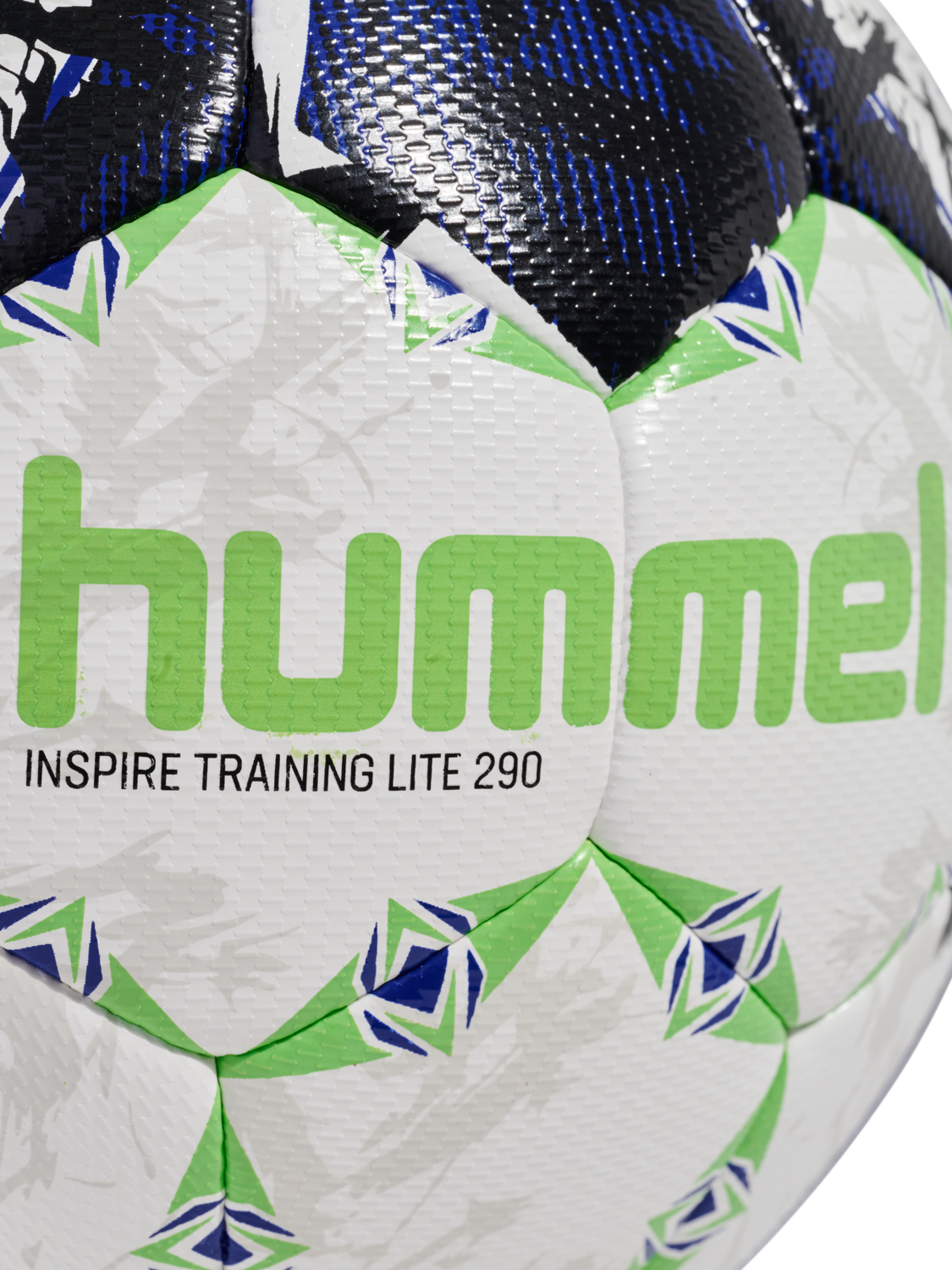 hmlINSPIRE TRAINING LITE 290 FB, BLUE/WHITE/NEON GREEN, packshot