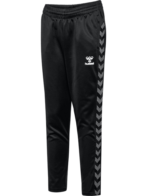 hmlAUTHENTIC PL PANTS KIDS, BLACK, packshot