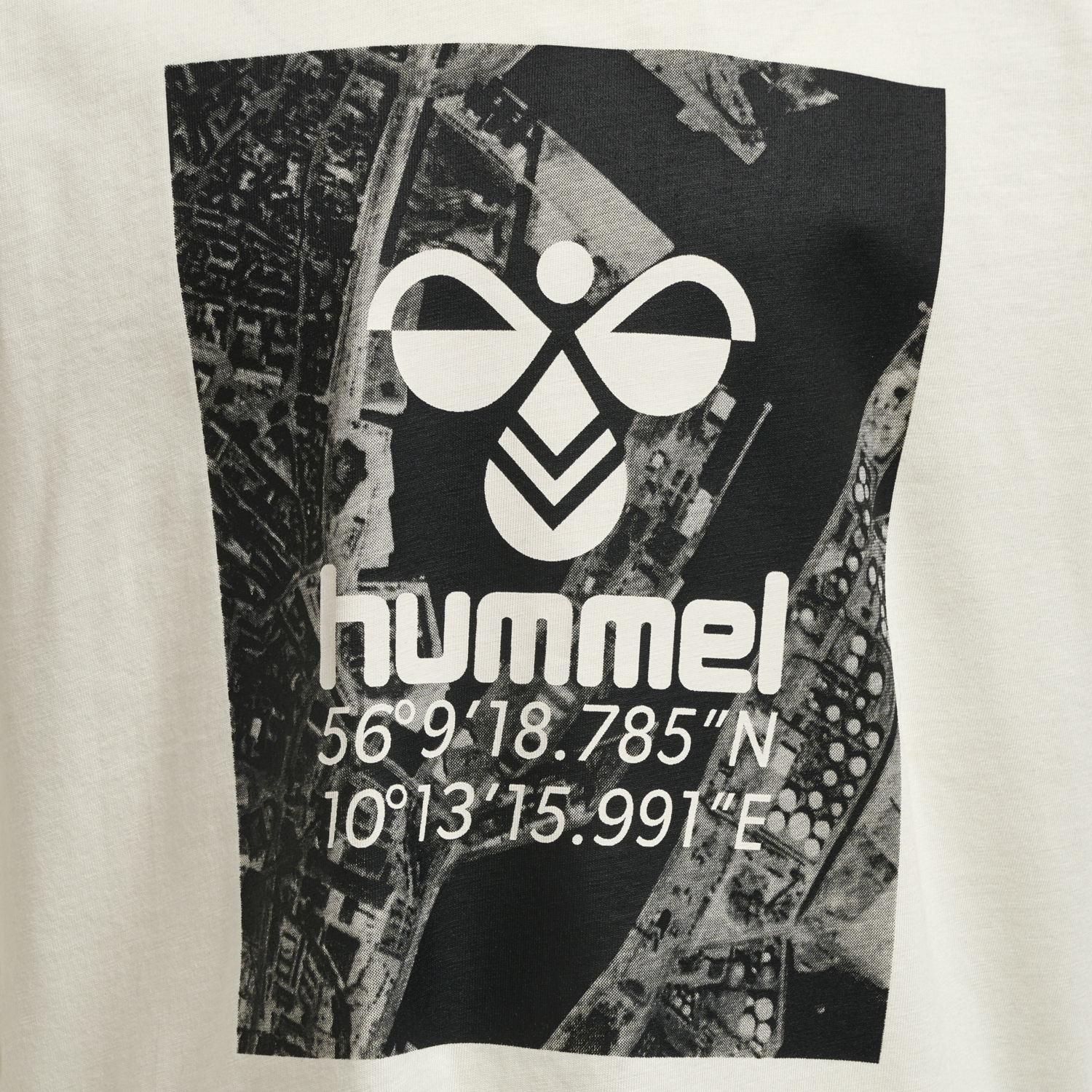 hmlSATELLITE T-SHIRT S/S, MARSHMALLOW, packshot