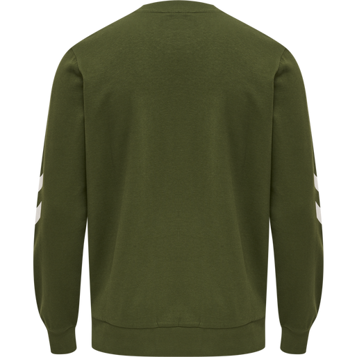 hmlLEGACY SWEATSHIRT, RIFLE GREEN, packshot