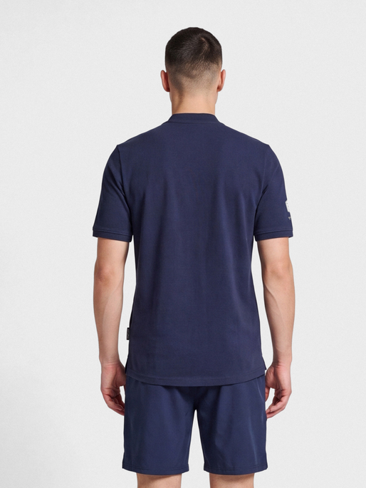 hmlMOVE GRID POLO, MARINE, model