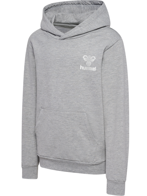 hmlPROUD HOODIE, GREY MELANGE hmlPROUD HOODIE, GREY MELANGE, packshot
