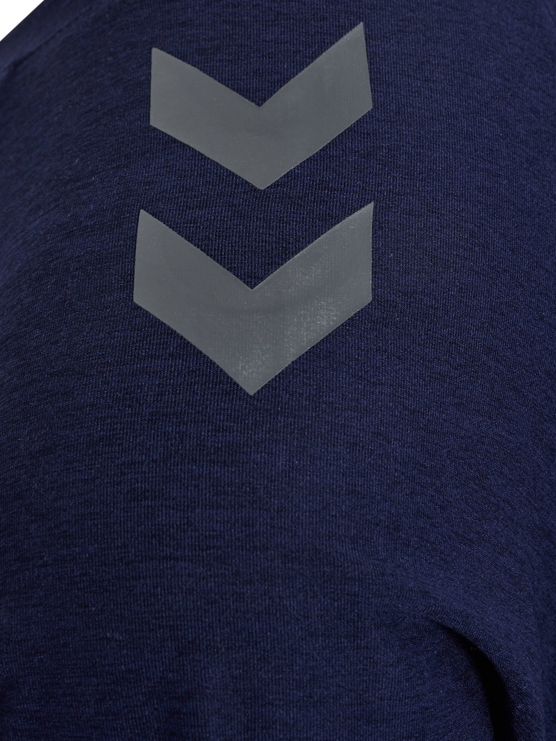 hmlCIMA 2.0 JERSEY S/S WOMAN, MARINE MELANGE, packshot