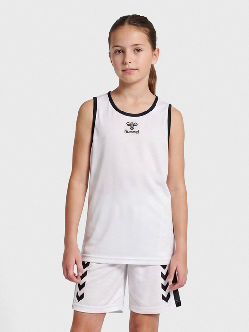 hmlCORE XK BASKET JERSEY KIDS, WHITE, model