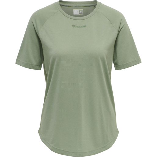 hmlMT VANJA T-SHIRT, LILY PAD, packshot