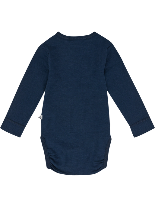 hmlMINI WOOL RIB BODY L/S, DRESS BLUES, packshot