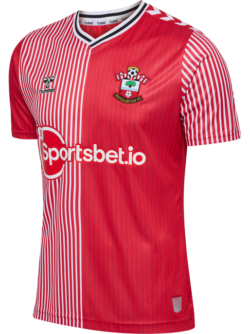 SOU 23/24 HOME JERSEY S/S, RED/WHITE, packshot