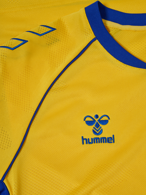 BIF 25/26 HOME JERSEY S/S KIDS, LEMON, packshot