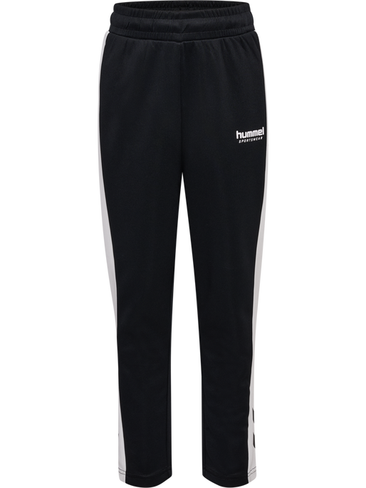 hmlJR COLORBLOCK TRACKSUIT, BLACK, packshot
