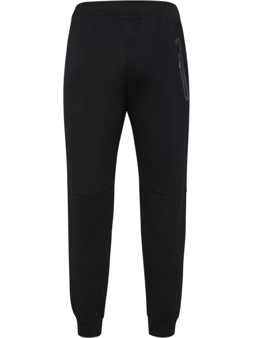 hmlTECH FLEECE REGULAR PANTS, BLACK hmlTECH FLEECE REGULAR PANTS, BLACK, packshot