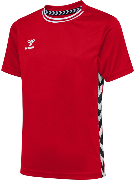 PLAYFUL SS JERSEY KIDS, TRUE RED, packshot