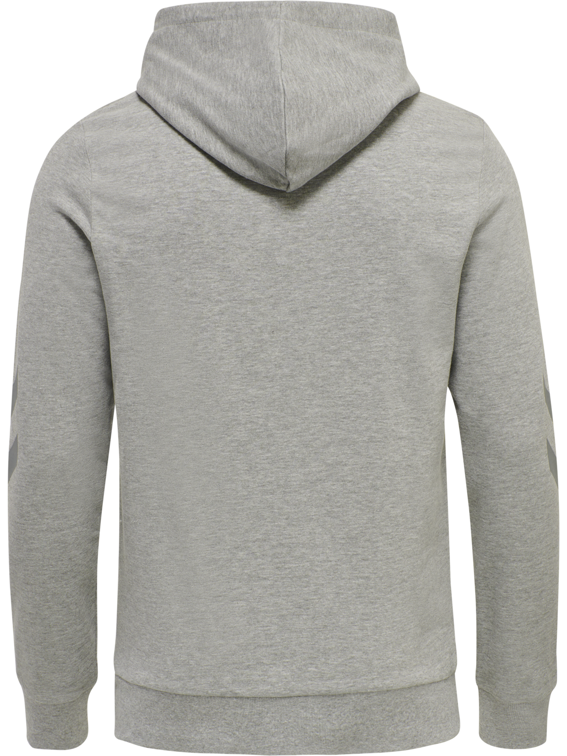 hmlLEGACY LOGO HOODIE, GREY MELANGE, packshot