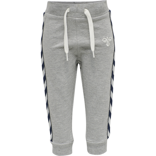 hmlBILLE TRACKSUIT, GREY MELANGE, packshot