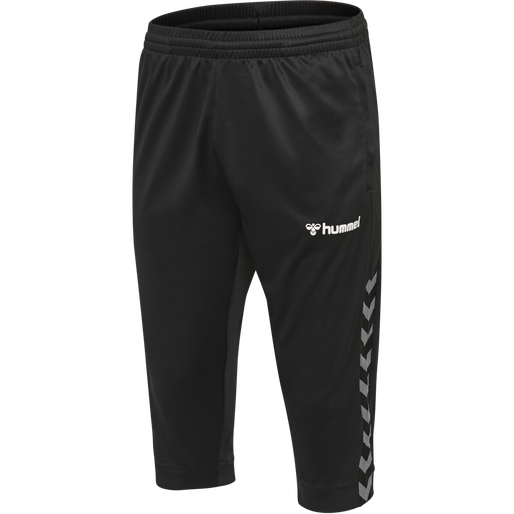 hmlAUTHENTIC 3/4 PANT, BLACK, packshot