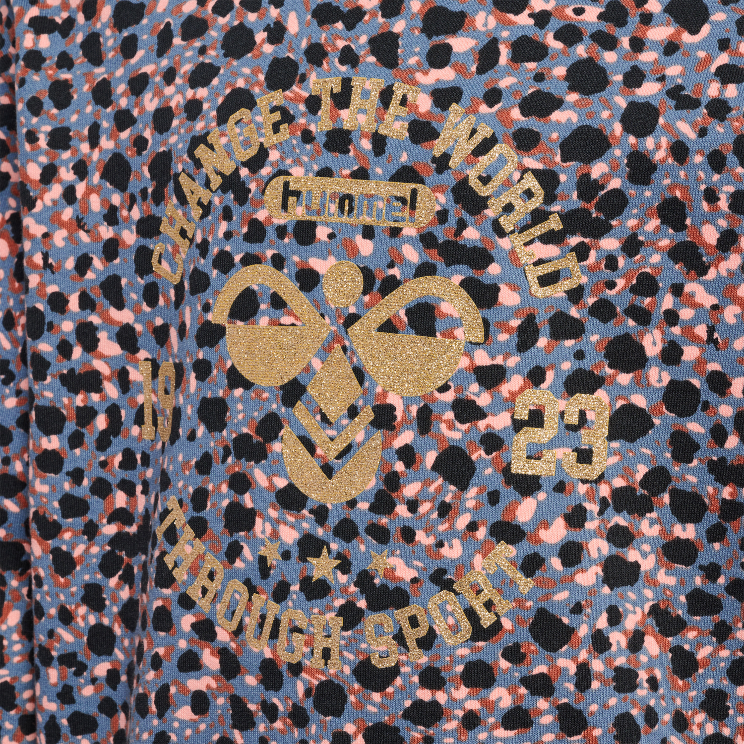 hmlMEJSE SWEATSHIRT, BLUE MIRAGE, packshot